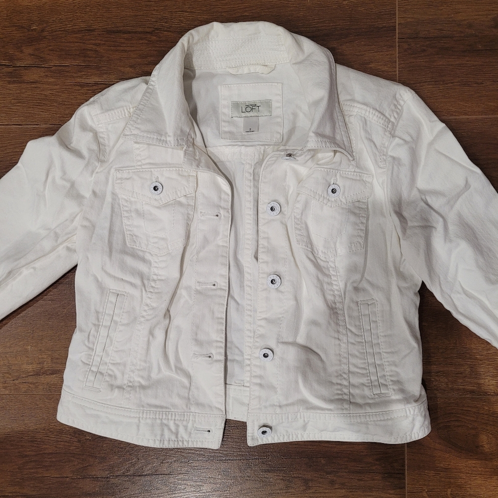 Ann taylor loft denim jacket